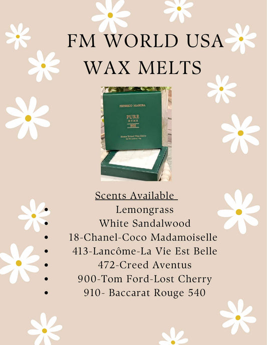 OUR FABULOUS FM WAX MELTS